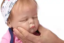 Новая кукла NPK Real Looking мягкая однотонная силиконовая Reborn Baby Dolls (два комплекта одежды) Модная новорожденная игрушка для девочек Подарки