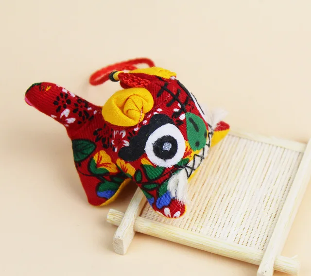 Unique gift cloth tiger, Chinese style handicrafts, Chinese tourist