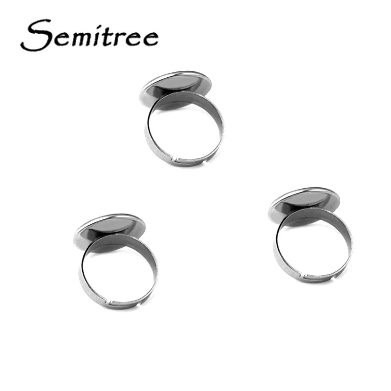 Стеклянный кабошон из нержавеющей стали Semitree 10 шт. 10/12/14/16/18/20 мм фотошон для