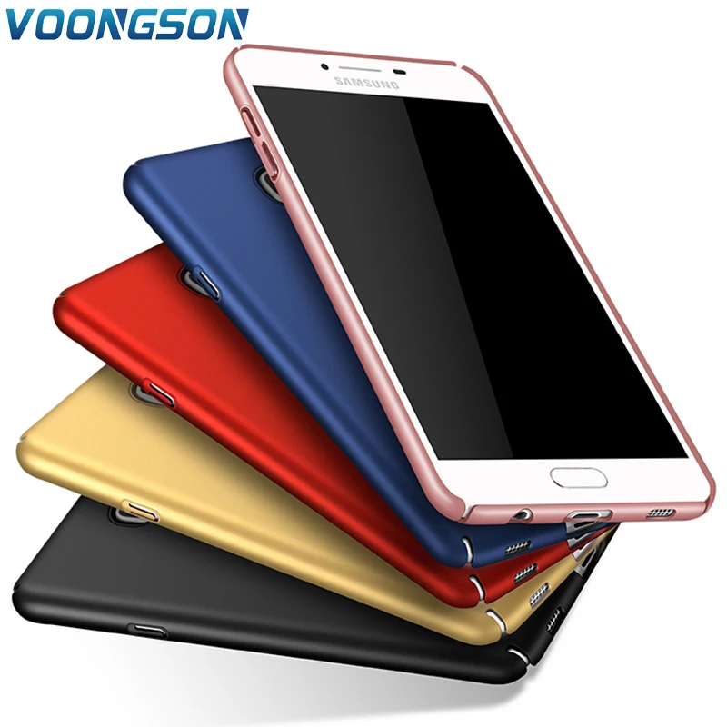 

VOONGSON Superior Ultra-thin Smooth & Matte PC Protective Hard Back Case Cover For Samsung Galaxy C5 C5000 C7 C7000 5.2&5.7