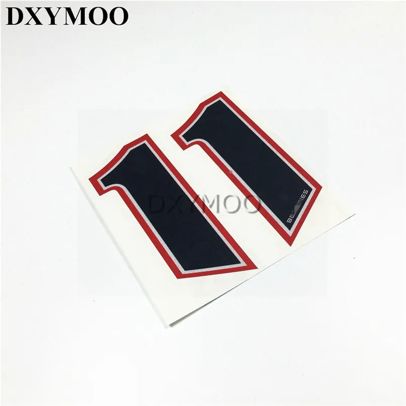 Nummer 11 Reflecterende Auto Stickers Auto Venster Hele Lichaam Staart Achter Windshied Taper Motorfiets Vinyl Decals 3 M Vinyl Decal Car Stickerreflective Car Sticker Aliexpress