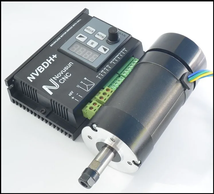 NVBDH 400W DC Brushless Motor Brushless Motor Driver Spindle Motor and Driver Kit NVBDH 400W DC Brushless Motor Brushless Motor Driver Spindle Motor and Driver Kit