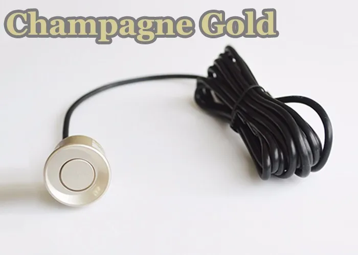 laser jammer for cars Car Parking Sensor 22mm 1 Pcs Sensor Kit Monitor Black Red Blue Silver Gold White Gray Champagne Gold Color for Reverse System bumper sensors