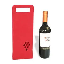 Портативный нетканый материал Шампань красное вино мешок бутылки Перевозчик Упаковка фестиваль вечерние мешок подарка посылка