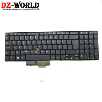 

New Original for Lenovo Thinkpad E520 E525 Danish Keyboard DK Danmark Teclado 04W0845 0A62048