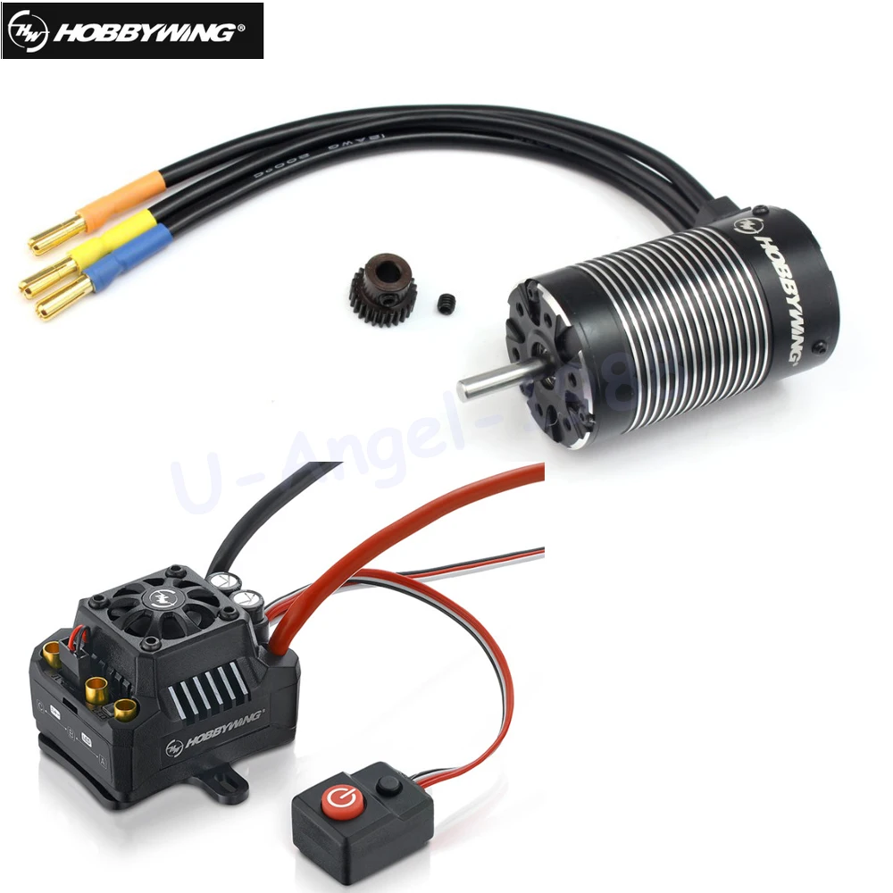 Бесколлекторный электродвигатель Hobbywing EZRUN MAX10 SCT 120A + 3660 G2 3200KV/ 4000KV/4600KV для 1/10 RC Car 1