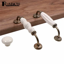 RUNBAZEF старинная бронзовая керамическая тумба цинковый сплав