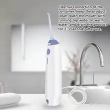 Портативный водопроводный кран, струя зубной нити, зубной протез, очиститель, ирригатор для полости рта, уход за зубами, гигиена полости рта, перезаряжаемый