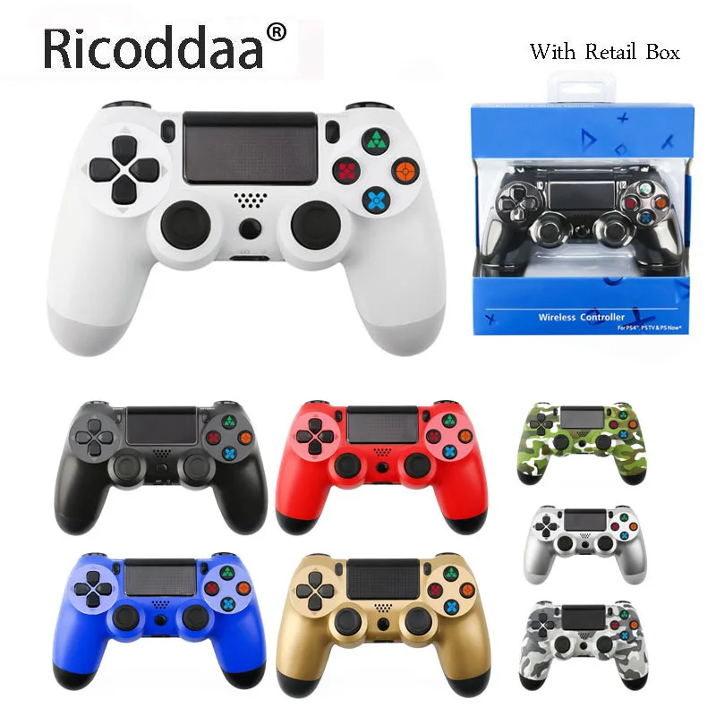 

Bluetooth Wireless Gamepad For Playstation Sony PS4 Controller Joystick Joypad Controle Vibration Joystick For Play Station 4