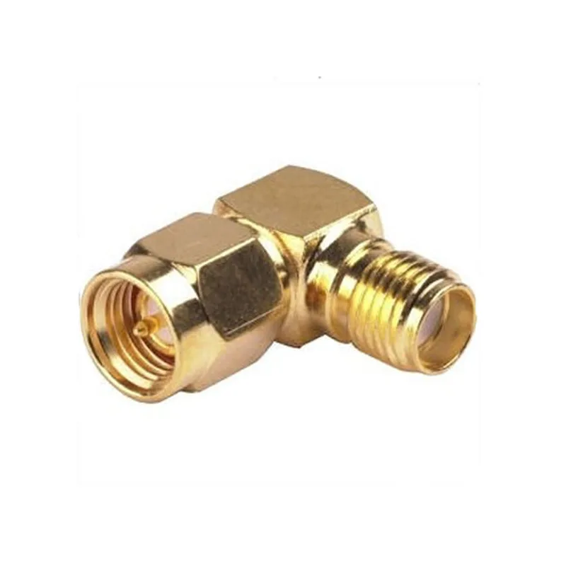 

5PCS SMA Male To Female Adapter Right Angle 90 Degree for RC Drone FPV Racing Antenna