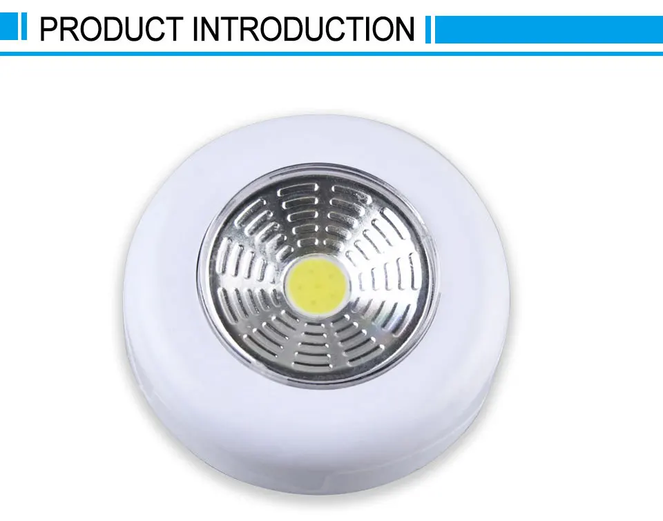 Touch Sensor Push Switch Battery Powered Wireless Wall Lamp (11)