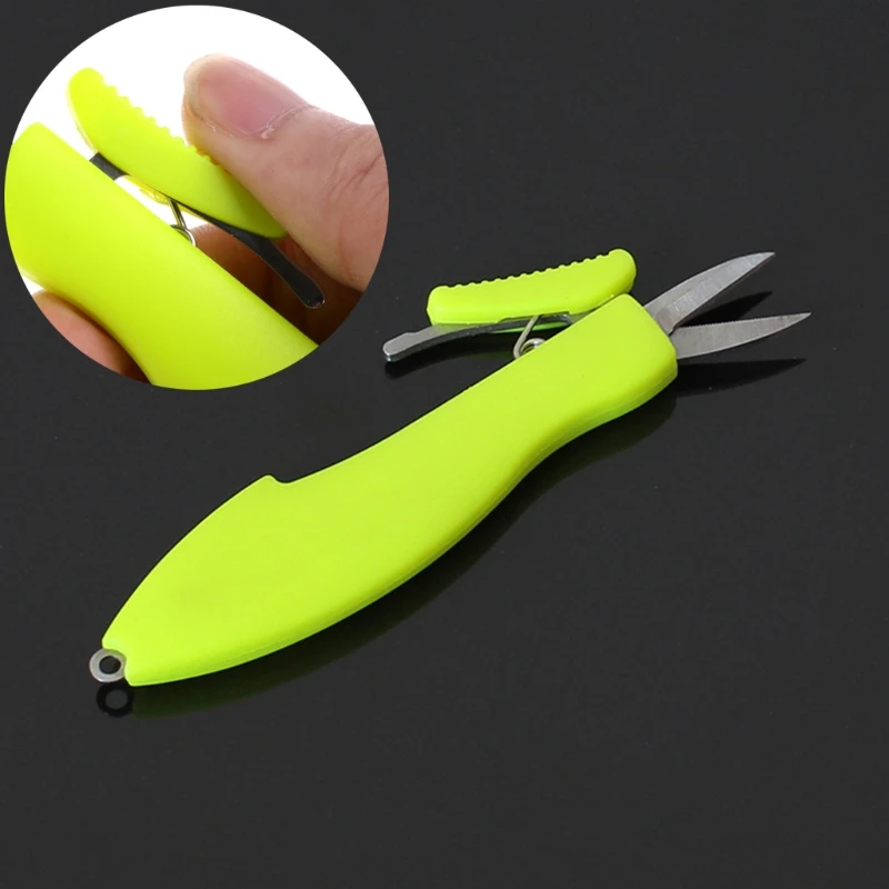 

Mini Stainless Steel Fishing Line Cutter Cutting Scissors Snips Clipper Tool New