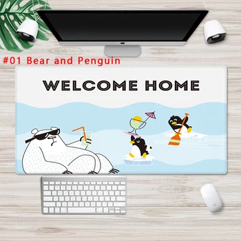 

2pcs Creative Mouse Pad Office Animation Cartoon Girl Adorable Home Mouse Pad For PC Laptop,Free Shipping