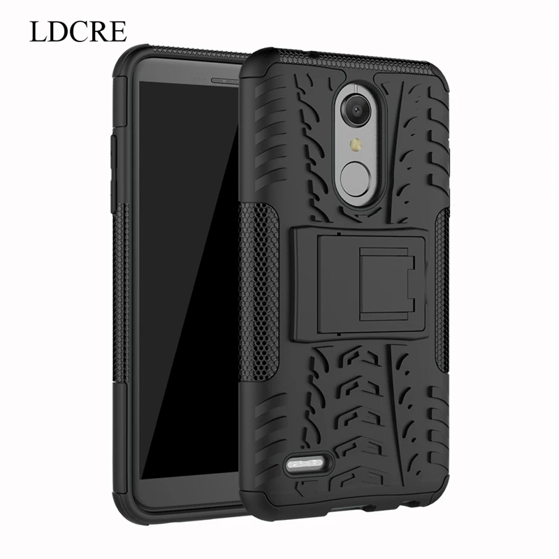 

For LG K10 2018 Case Heavy Duty Hard Rubber Silicone Phone Case Cover For LG K10 2018 Case for LG K10 2018 Phone Bag case LDCRE