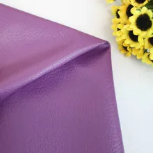 Однотонное фабричное кружево из искусственной кожи с принтом темно-фиолетовая искусственная кожа для DIY сумка обувь