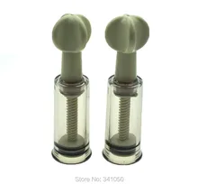 2 PCS Sex Toys for Women BDSM Nipple Pump Body Message Breast Stroker Nipple Clamps Clip Sucker Pump Female Adult Games