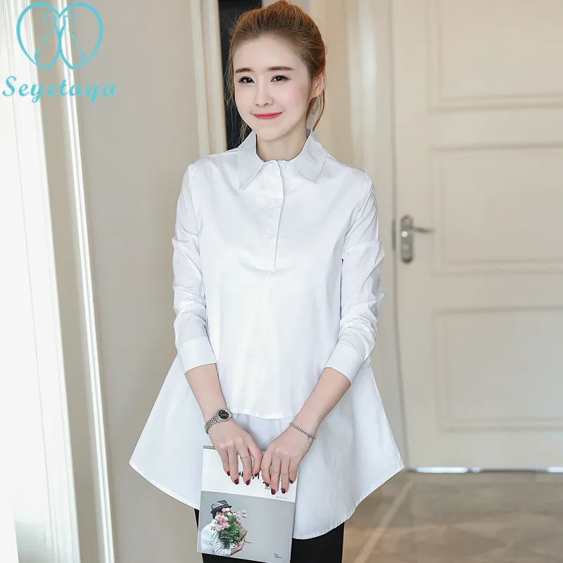Buy 1801 OL Formal Work Maternity Blouses 2019 Spring Summer Fashion Shirt