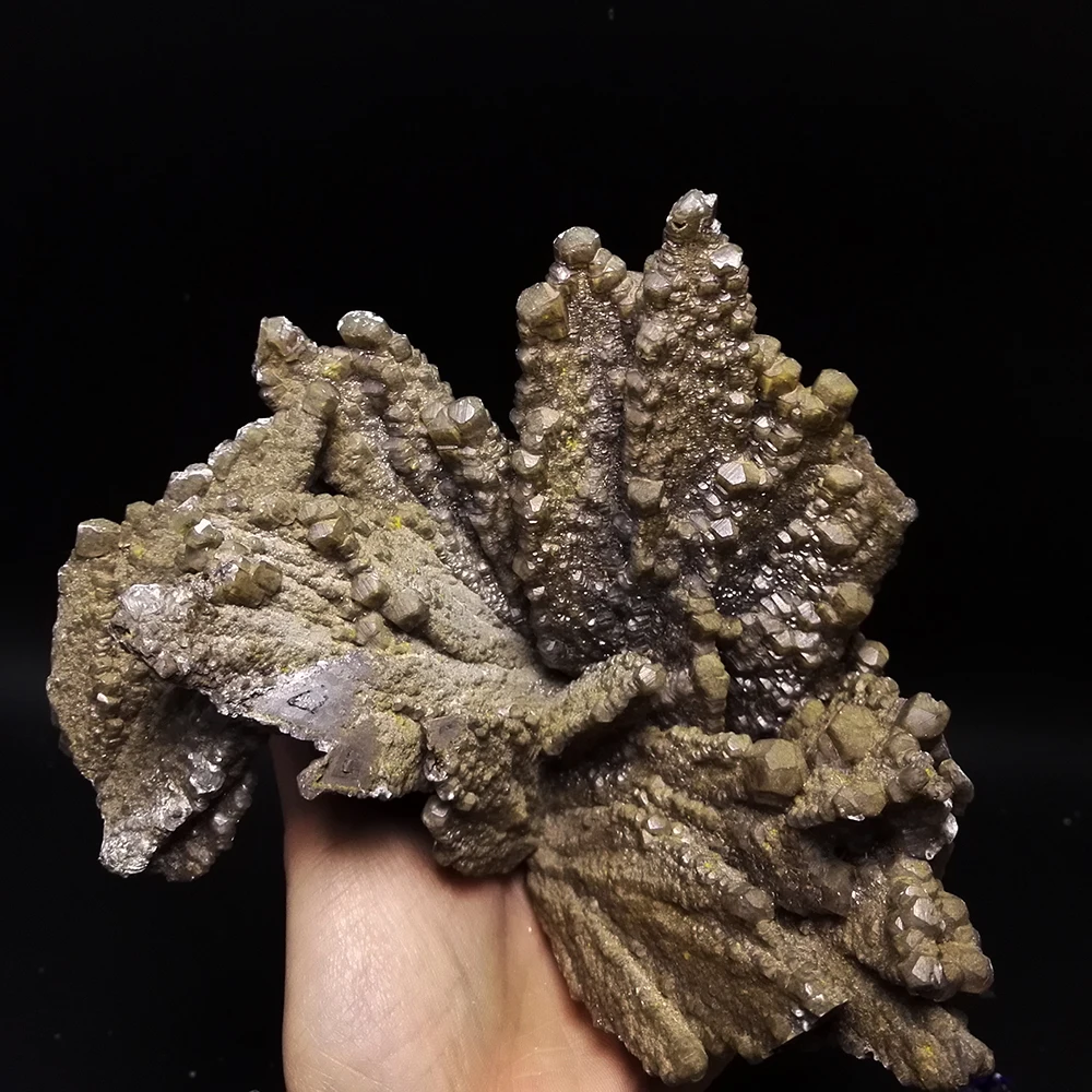 

1660g Natural stones and minerals brown Calcite quartz crystals RARE ORE UNIQUE Specimens CHINA
