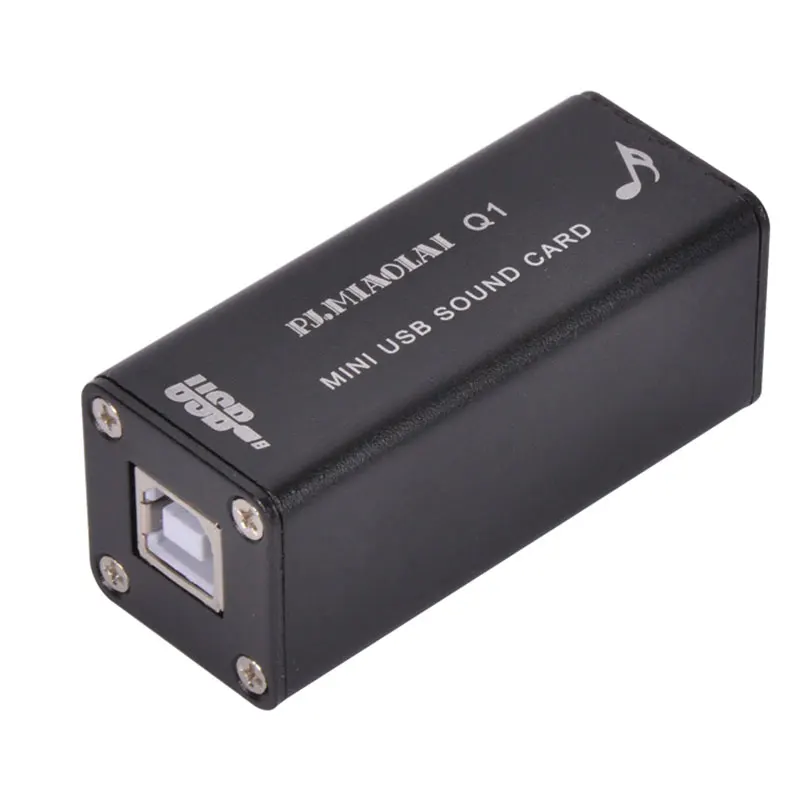 USB DAC PJ. MIAOLAI Q1 ноутбук Настольный HiFi компьютер Fever аудио Внешняя портативная