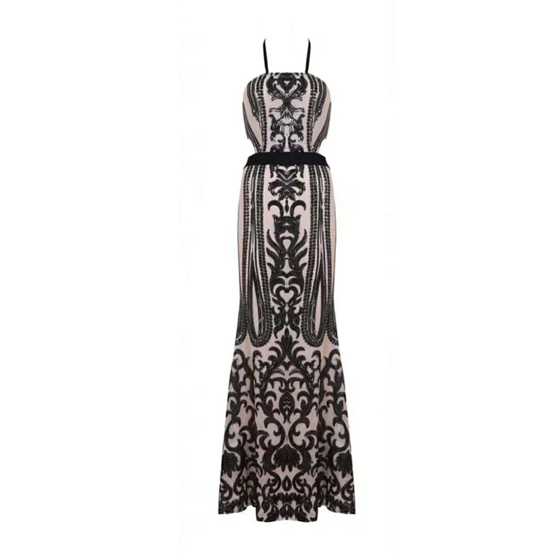 Элегантное Вечернее Платье 2018 женское платье макси знаменитостей Vestidos De Festa