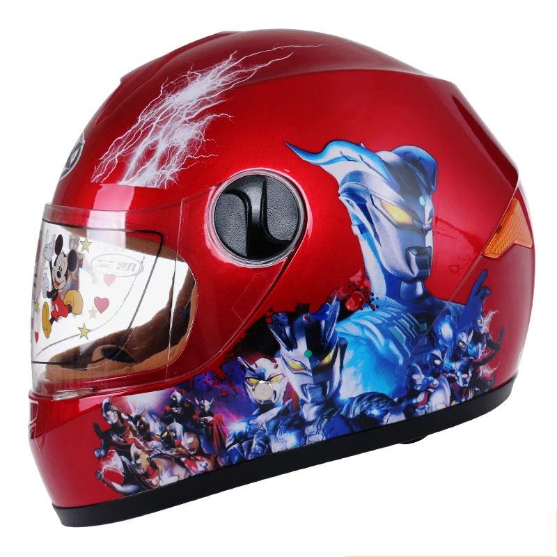 Casque De Moto Pour Enfants, Chat Rose À La Mode, Visage Complet, Casque De  Sécurité Pour Vélo Électrique, Pour Enfants De 6 À 12 Ans - Casques -  AliExpress