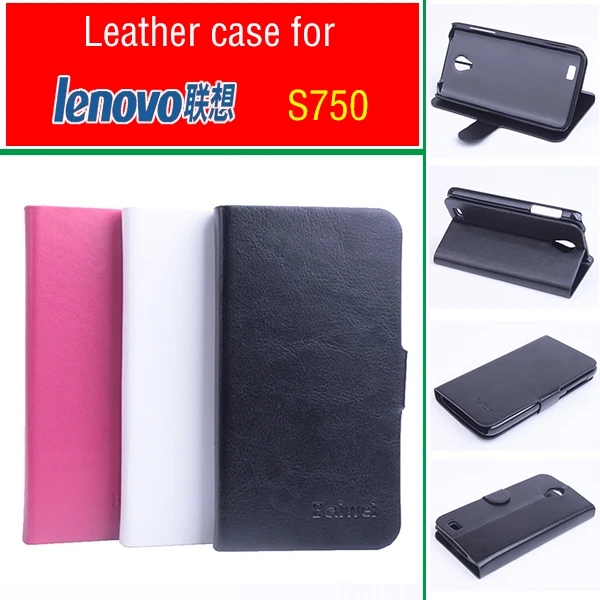 

Phone case for Lenovo S750 case Flip Business Style Case Cover Skin Shell.