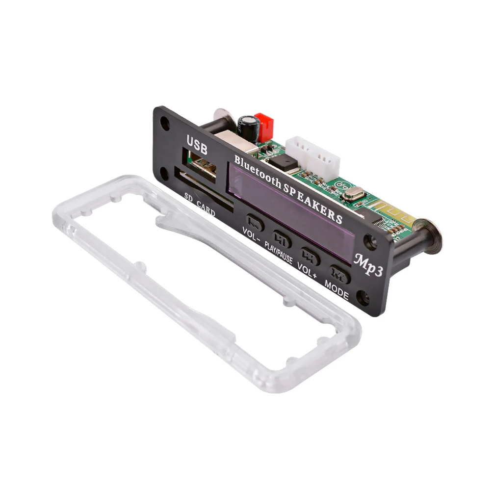 Hot Good quality Car Speaker Module FM Radio USB SD Card Wireless Bluetooth 5.0 MP3 Board Decoder Board Remote Control Player