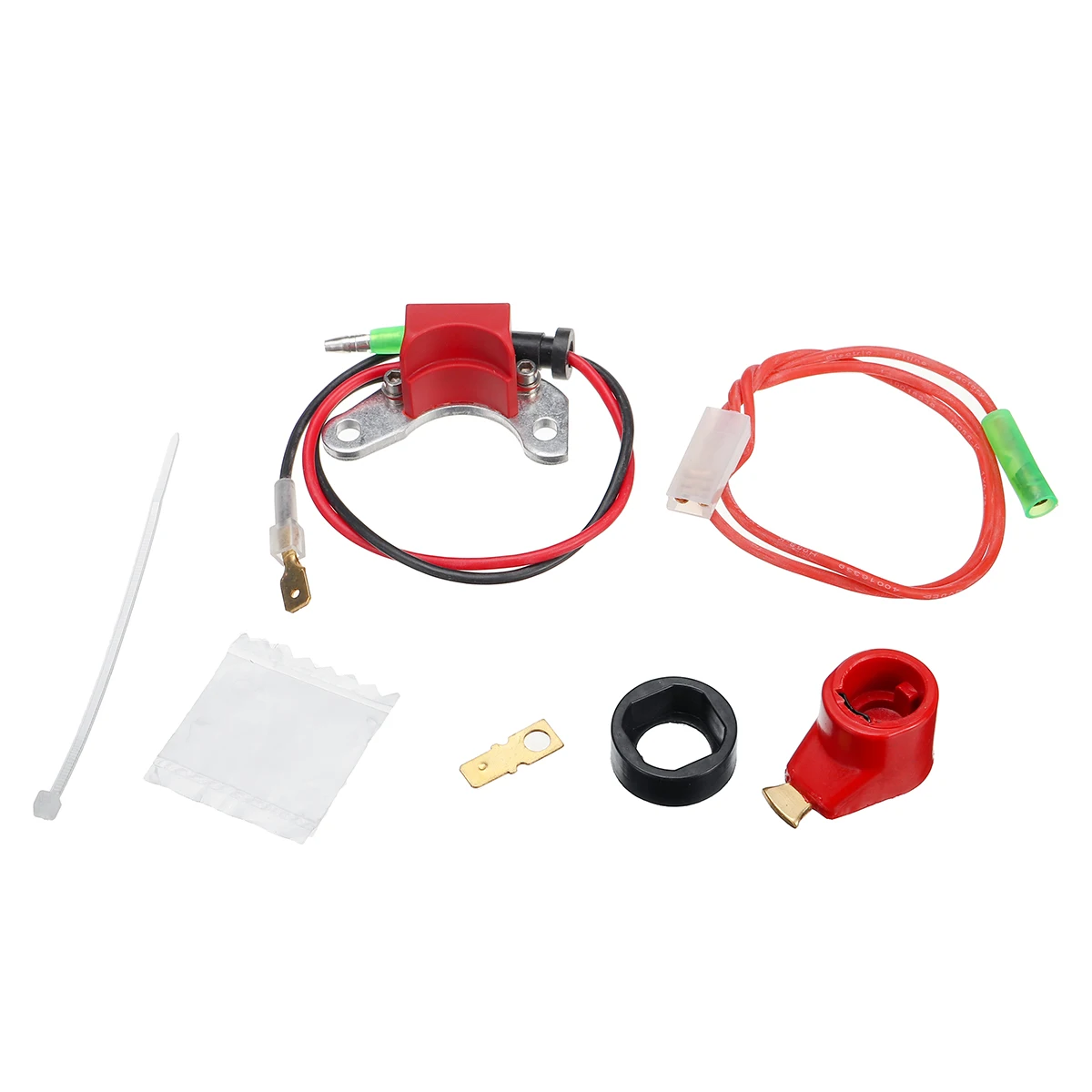 

A Set Electronic Ignition Points Conversion Distributor Coil Kit Fit All Cars For LUCAS 25D + DM2 Distributor Ignition Coil