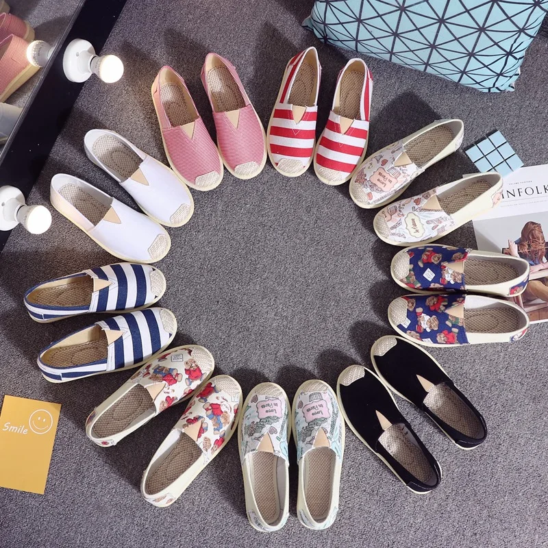 2019 New Arrival Women's Casual ShoesKorean Style Round Toe Flats Fashion All-match Shallow Multiple Colors Available Loafers | Обувь