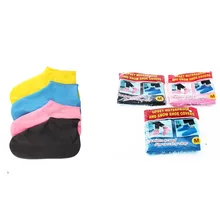 Горячая Распродажа противоскользящие латексные бахилы Многоразовые водонепроницаемые резиновые Сапоги Галоши обувь разных цветов