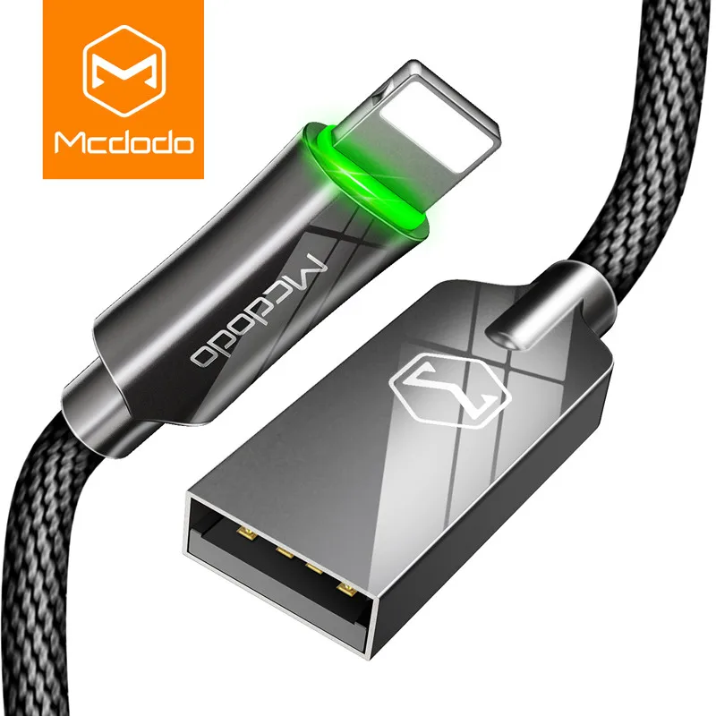Mcdodo For iPhone USB Cable For iPhone X MAX 7 Plus Auto Disconnect Fast Charging Data Cable For