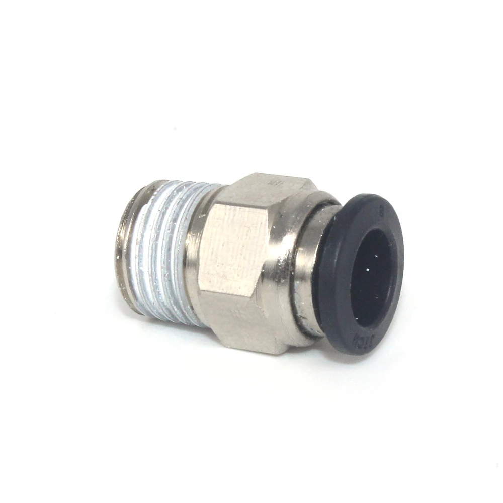 PC пневматическая 4 мм 6 8 10 12 шланговая трубка 1/4 &quot1/2&quot 1/8 &quot3/8&quot Мужская Резьба