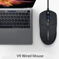 מחשב נייד USB החדשים שוממים עכבר מחשב Wired לחץ מחברת מחשב נייד PC Gamer עכבר אופטי LED עכברים למחשב עכבר עבור Office Home השתמש (5)