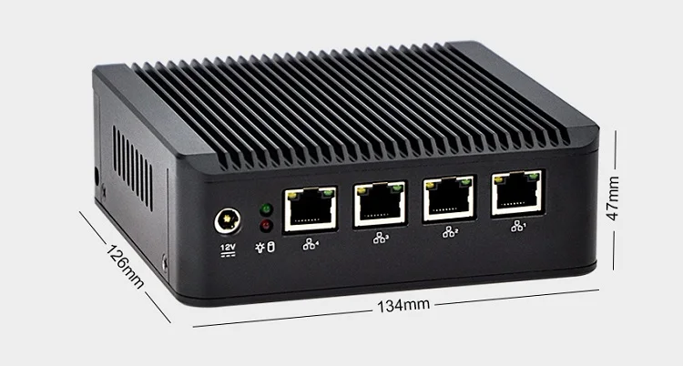 Baytrail j1900 процессор и 4 Intel Gigabit LAN порт межсетевого экрана, pfsense, linux OEM Mini PC безвентиляторный персональный компьютер