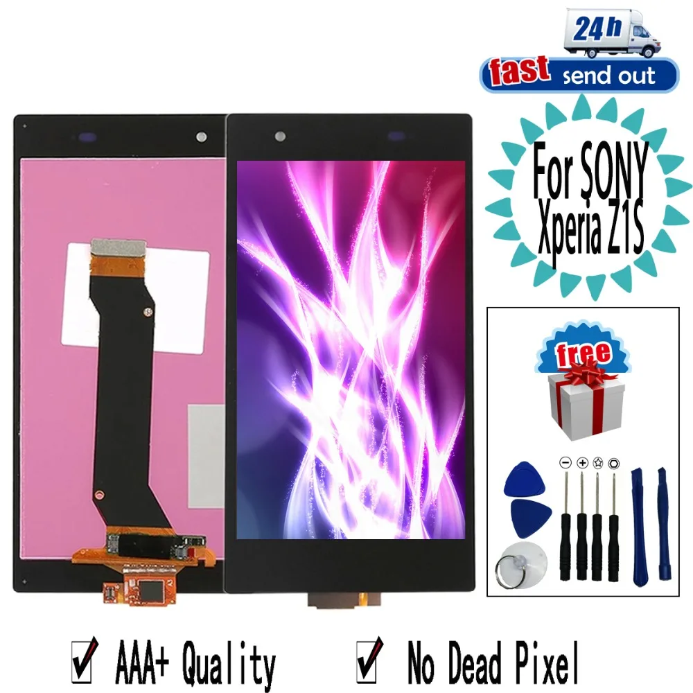5 0 &quotZ1S LCD для SONY Xperia Z1S дисплей L39T C6916 кодирующий преобразователь сенсорного