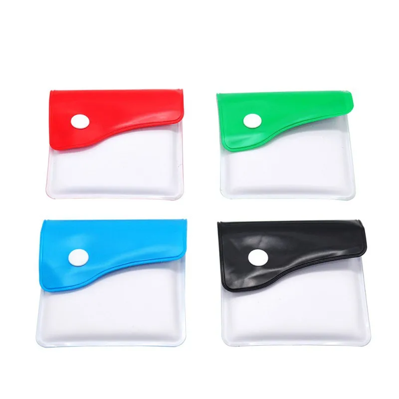 Potable Mini Ashtrays Bag Pocket PVC Ashtray Outdoor Smoking Cigarette