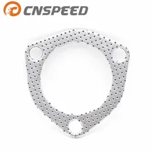 CNSPEED 10 штук/партия 2,5 дюйма 63 мм Прокладка выхлопной трубы для соединения прокладка глушителя, на выхлопе с отверстием 3 YC101115
