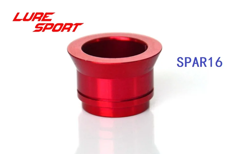 Anel de Espaço de Alumínio com Passo Lulesport Carretel Assento Parte Haste Verificação Vento Edifício Componente Reparação Acessório Diy 6 Pçs 3 Cheap Varas de pescar