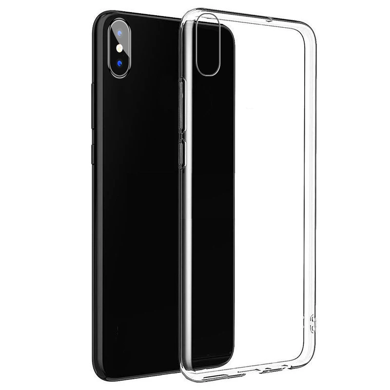 Тонкий прозрачный мягкий Силиконовый ТПУ резиновый чехол для iPhone XR X 6 S 7 8 Plus 5 5S 4S |