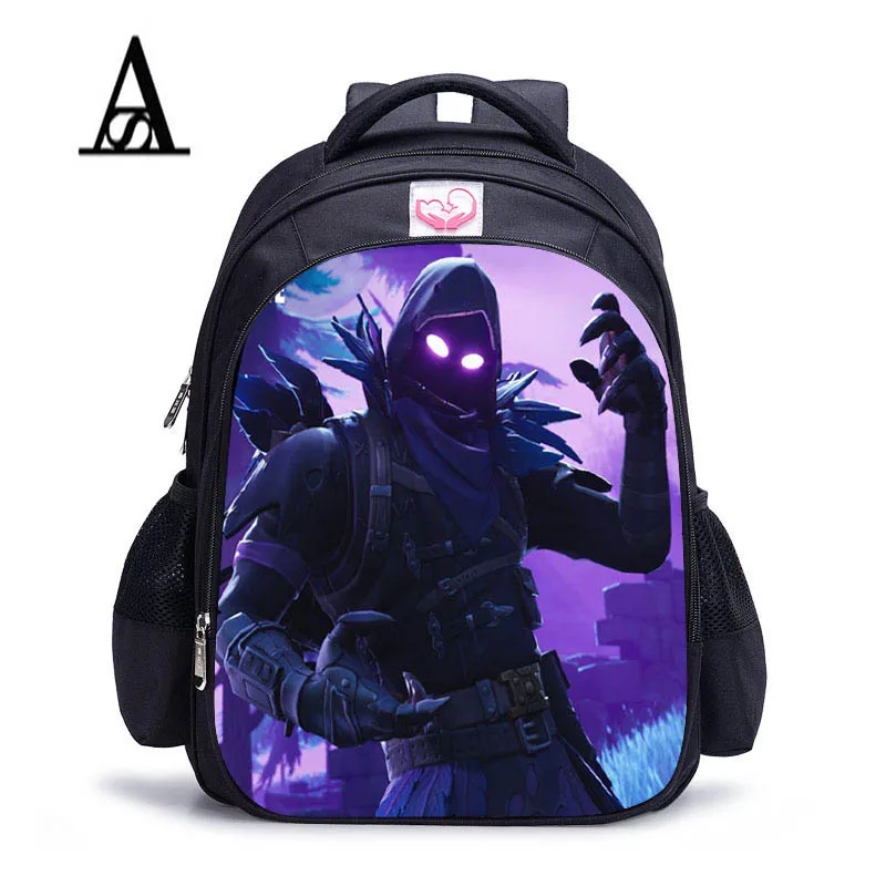 

Minecraft 2018 Children's school cartoon bag Fortnite bag for the teenager's famous game orthopedic schoolbag backpack boy Mochi