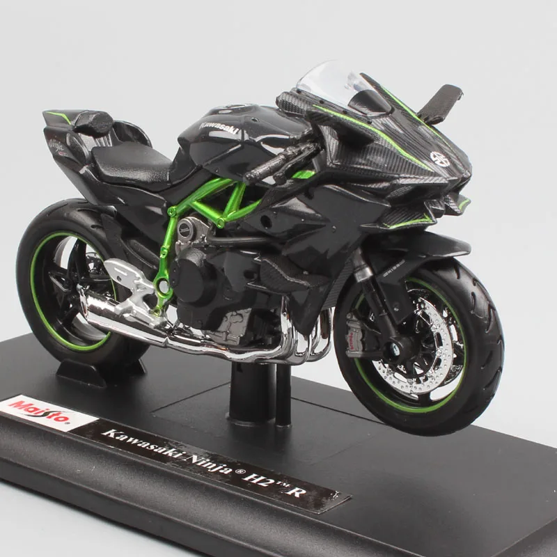 1:18 Масштаб Мини maisto Kawasaki Ninja H2 H2R литье под давлением улица Суперспорт велосипед Трейл гоночный мотоцикл модельная игрушка для детей мальчиков