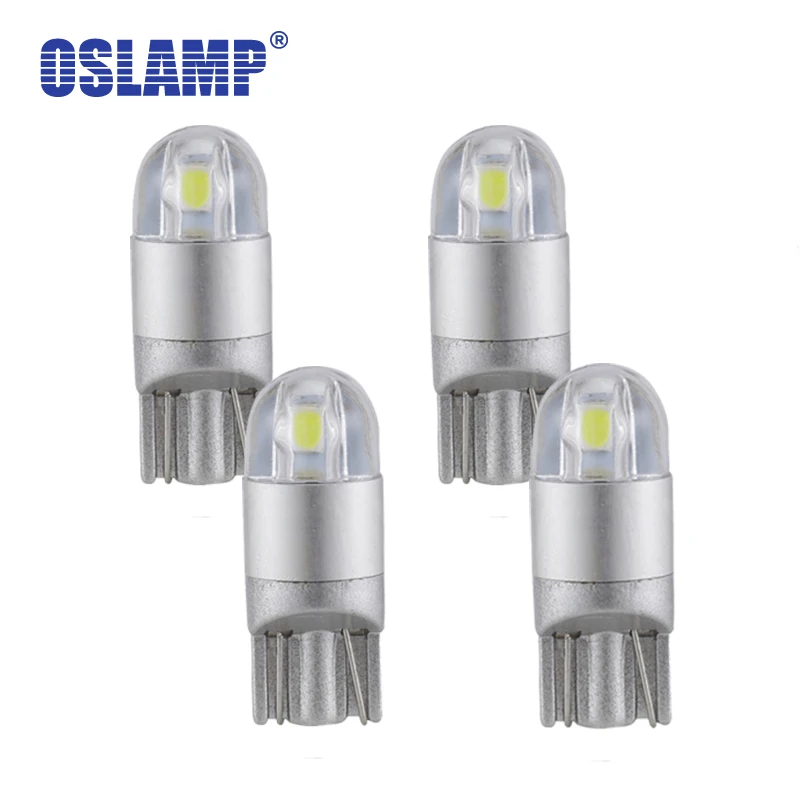 

Oslamp 4pcs/Pack W5W 194 T10 Led Car Signal Bulbs Car Led Turn Signal Lights Backup Reverse Light Auto Clearance Brake Lamp 12V