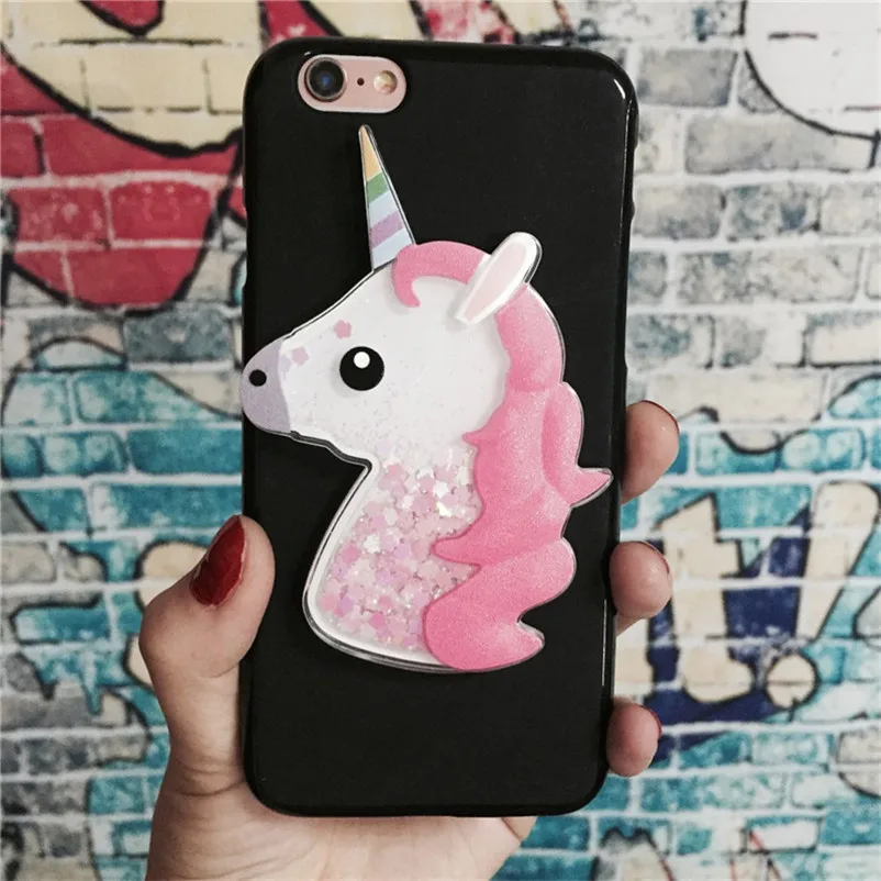 

Liquid Quicksand Case for Homtom HT16 Cases TPU Dynamic Glitter Cover Celular Coque Caqa Owls Unicorn Colorful