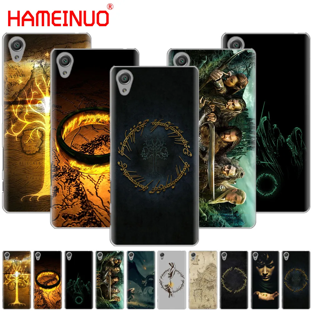 

HAMEINUO Lord Of The Rings Cover phone Case for sony xperia z2 z3 z4 z5 mini plus aqua M4 M5 E4 E5 E6 C4 C5