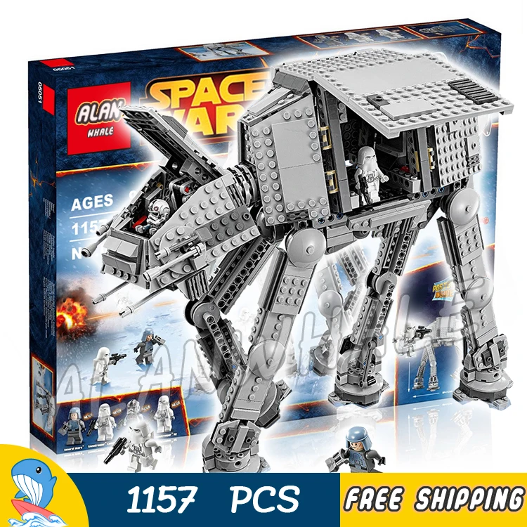 

1157pcs Space Wars Universe New 05051 AT-AT DIY Model Building Blocks Tank Robots Toys Boys Gifts Bricks Compatible with Lego