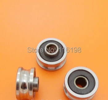 

10PCS SG15 SG5RS U Groove ball bearings 5x17x8x9.75mm for embroidery machine double row