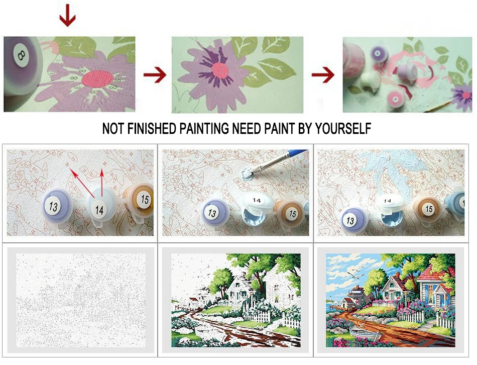 Безрамная картина на стену акриловая краска по номерам Сделай Сам краска по номерам уникальный подарок масляная краска 40X50 см абстрактная Мона Лиза