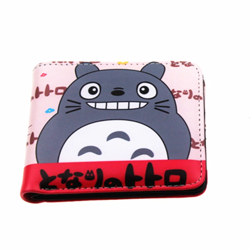 Kawaii Тоторо кошелек кошельки в клетку виде лягушки милые животные держатель для