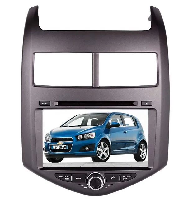 Top 8-inch Screen Android 5.1.1 Car GPS Navigation Radio System for Chevrolet Aveo 2011-2013 0