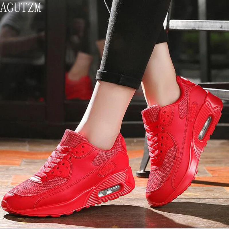 

2018 Women Sneakers Summer Breathable Mesh Brand Shoes for Woman Black Green Red Tenis Feminino Ladies Shoe Basket Femme v469